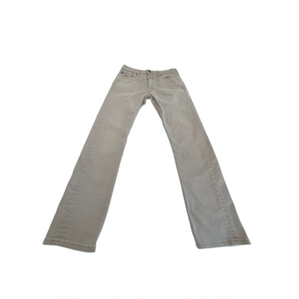 Levi Strauss & Co 513 Regular Fit Jeans Mens 31x32 Tan Straight Leg Casual